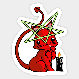 Pentakitty Sticker